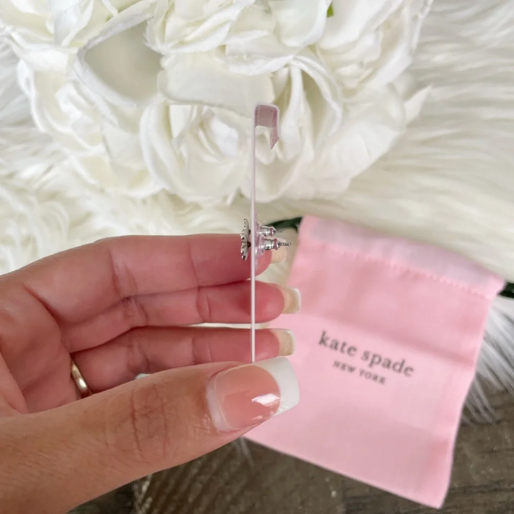 Kate Spade Gleaming Gardenia Studs - Picture 3 of 3
